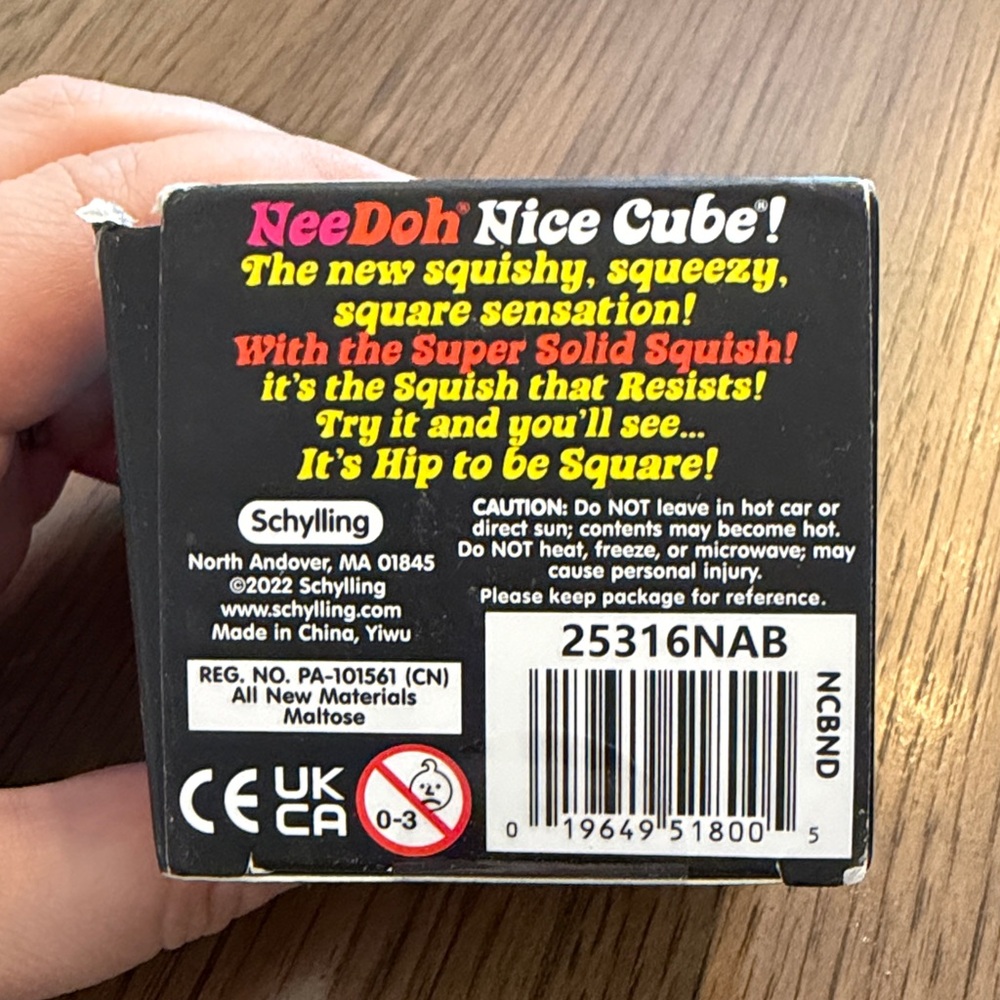 NeeDoh Nice Cube - Blue - Picture 5 of 6
